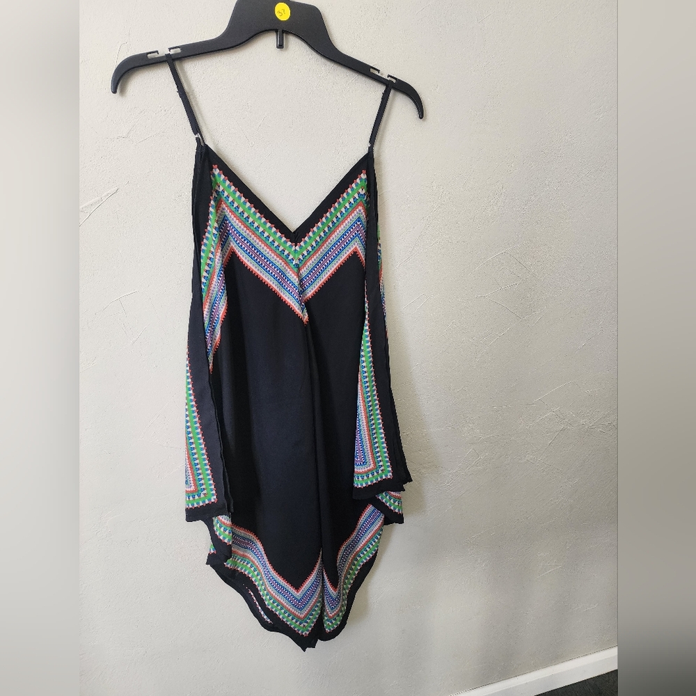 Colorful Chevron Patterned Dress Size Small